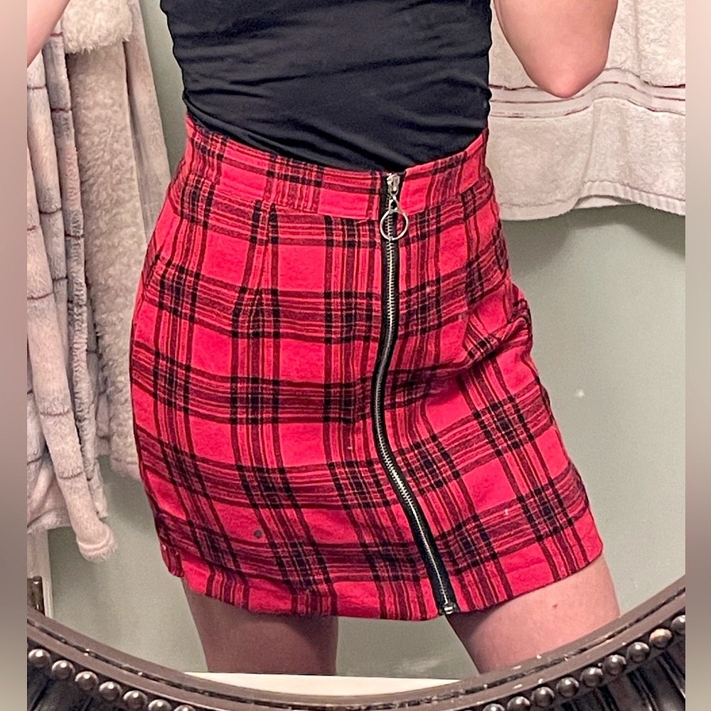Plaid Skirt size S
